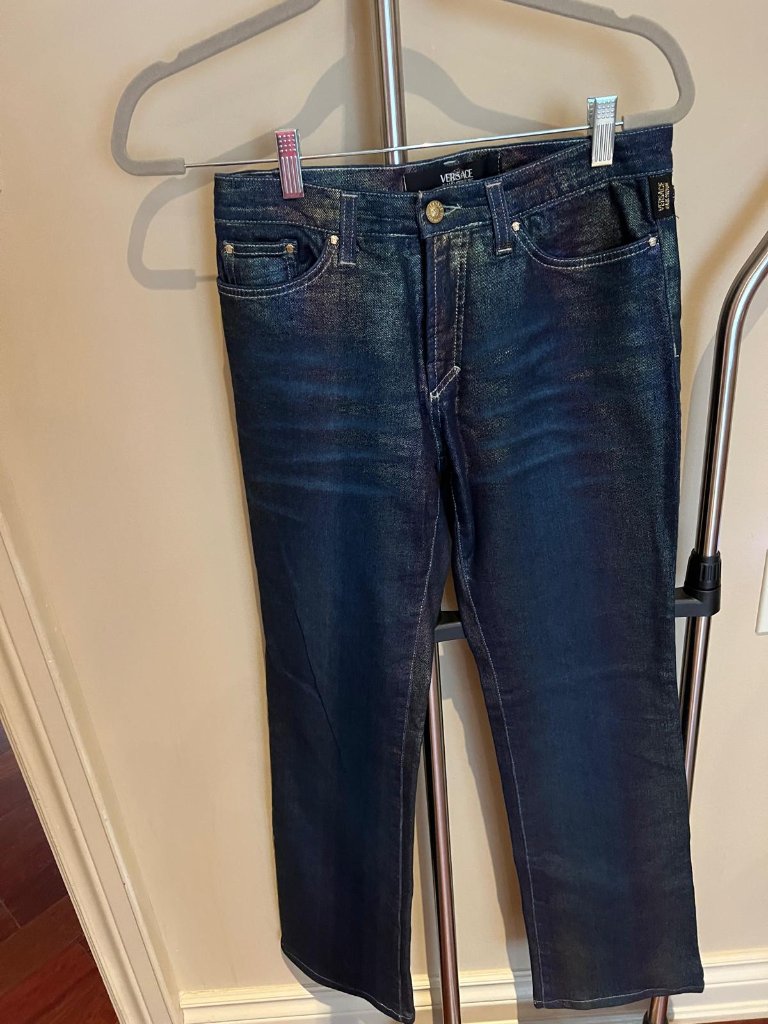 Versace Vintage - Dark Wash Denim - Size 28